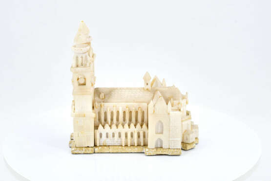 Germany. Alabaster model of Magdeburg Cathedral - фото 4