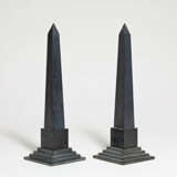 Wohl England. Pair of marble obelisks - фото 1