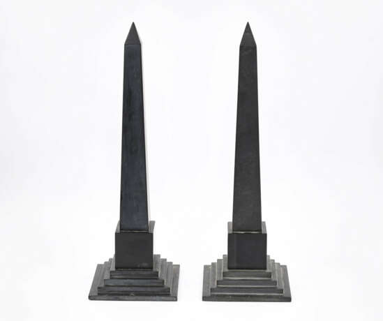 Wohl England. Pair of marble obelisks - photo 4