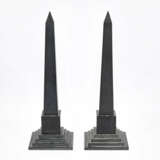 Wohl England. Pair of marble obelisks - Foto 6