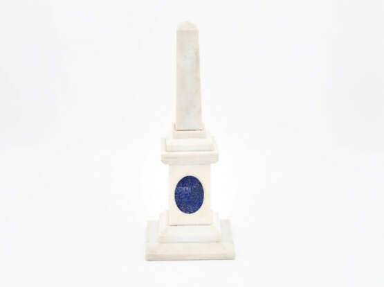 Italy. Marble and lapis lazuli obelisk - photo 5