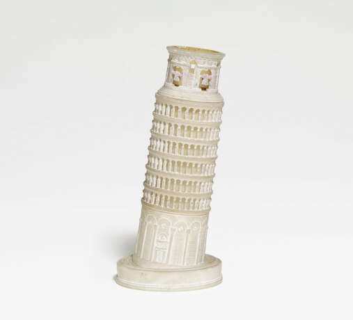 Alabaster model of the Leaning Tower of Pisa - photo 1