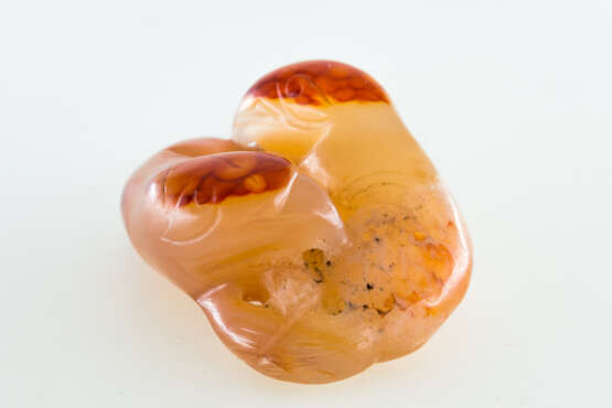AN AGATE DOUBLE BADGERS FIGURE SONG DYNASTY (960-1279) - photo 1