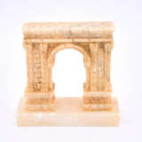 Italy. Large alabaster model of the Arch of Augustus in Aosta - Foto 3