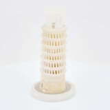 Small alabaster model of the Leaning Tower of Pisa - photo 5