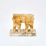 Italy. Small alabaster model of the Arch of Constantine in Rome - photo 2