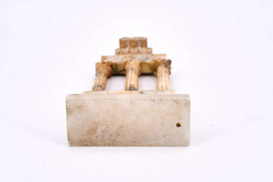Italy. Two alabaster models of Roman temples - фото 8