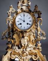 каминные часы Франция, "Pons" каминные часы Франция, "Pons"