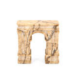 Italy. Small scagliola model of the Arch of Augustus in Aosta - photo 2