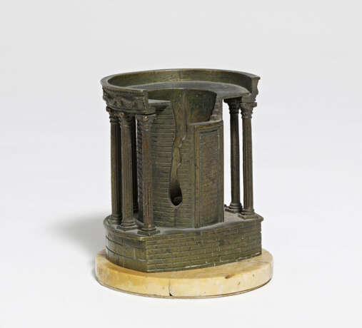 Bronze model of the Tivoli temple - Foto 1
