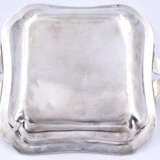 Paris. Rectangular silver serving bowl with side handles and laurel decor - photo 3