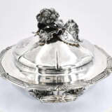 Paris. Round lidded silver bowl with knob in the shape of a large cauliflower - фото 4
