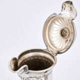 Paris. Pear shaped silver chocolate pot with wooden handle - Foto 2