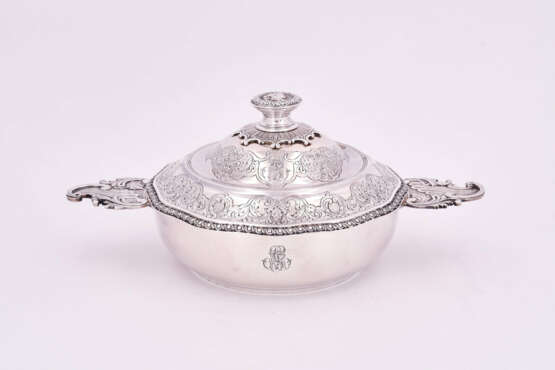 Paris. Silver lidded bowl with ornamental decor - Foto 4