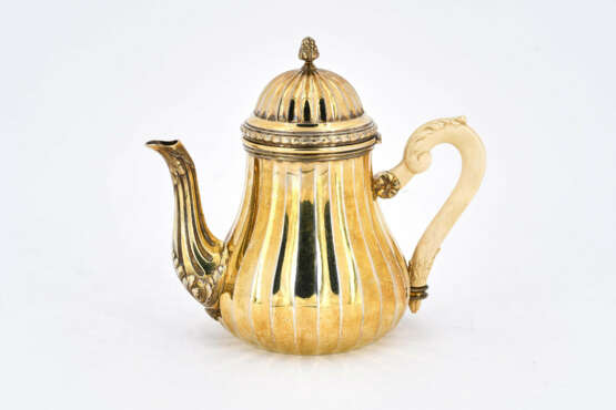 Germany. Vermeil and ivory coffee and tea service - Foto 25