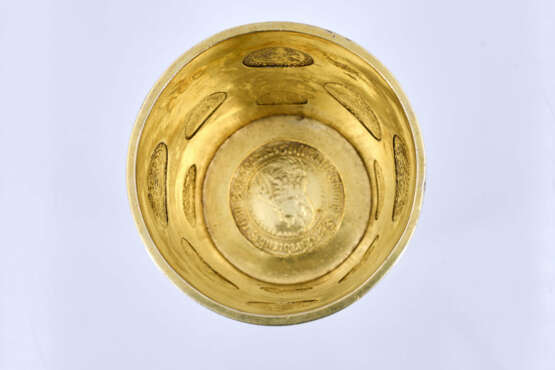 Königsberg. Partially gilt silver coin-set beaker with gilt interior - фото 1