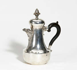 Silver coffee pot, so called "Türkenkopfkanne"