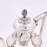 Bremen. Four Piece silver coffee and tea service with ribbon and festoon decor - photo 5