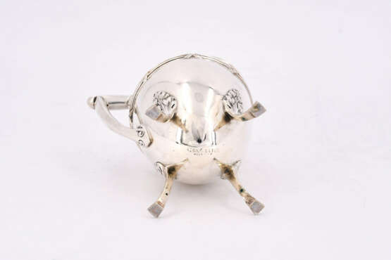 Bremen. Four Piece silver coffee and tea service with ribbon and festoon decor - фото 20