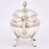 Bremen. Four Piece silver coffee and tea service with ribbon and festoon decor - photo 21