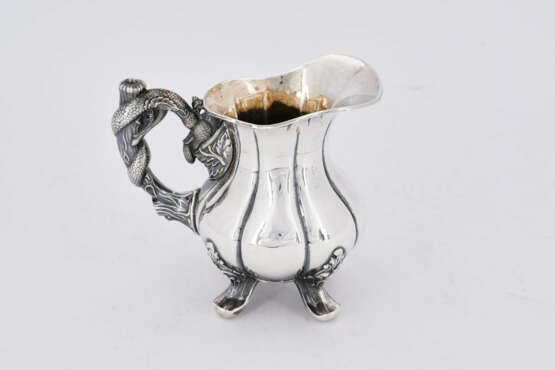 Germany. Three-piece silver coffee service with figural handles - photo 3