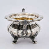 Germany. Three-piece silver coffee service with figural handles - photo 10