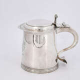 London. Silver tankard with crest of arms - фото 4
