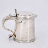 London. Silver tankard with crest of arms - Foto 6