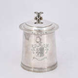 London. Silver tankard with crest of arms - Foto 7