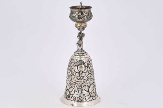 Hanau. Large historism silver wedding cup with gilt interior - photo 3