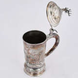Wohl Belgien. Hunting themed silver tankard - photo 2