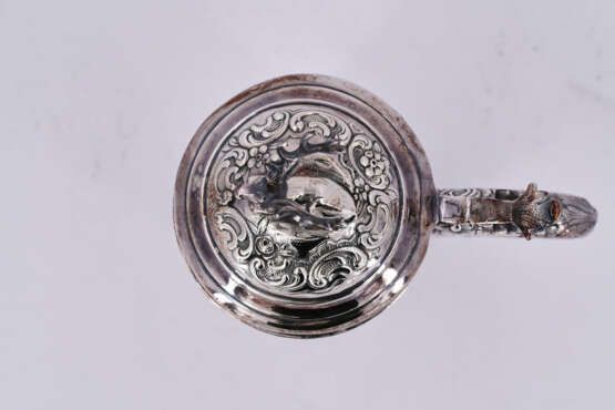 Wohl Belgien. Hunting themed silver tankard - photo 3