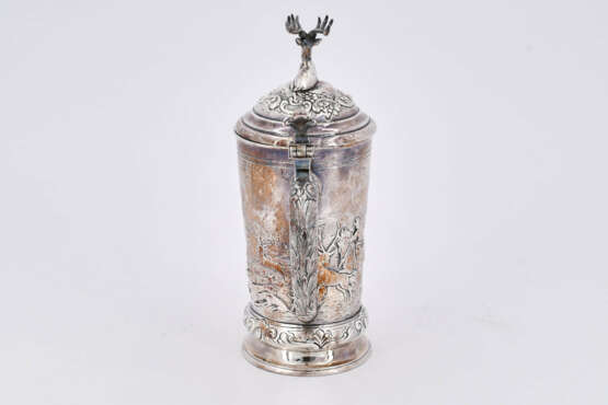 Wohl Belgien. Hunting themed silver tankard - photo 6
