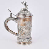 Wohl Belgien. Hunting themed silver tankard - photo 7