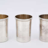 Zurich. Set of 6 sturdy, martellated silver cups - photo 3