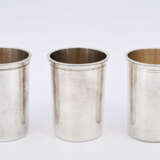 Zurich. Set of 6 sturdy, martellated silver cups - photo 10