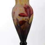 Daum Frères. Glass vase with magnolia decor - Foto 4
