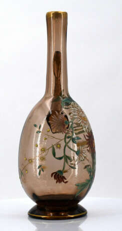 Emile Gallé. Glass jug with Chrysanthemums - photo 5
