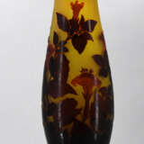 Emile Gallé. Glass vase with floral decor - photo 3