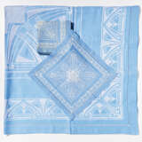 Peter Behrens. Tablecloth and six napkins made of cotton damask - photo 1