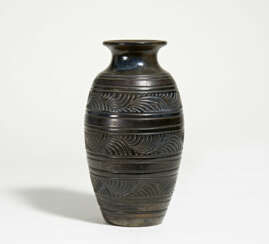 Ceramic vase "Feathers"