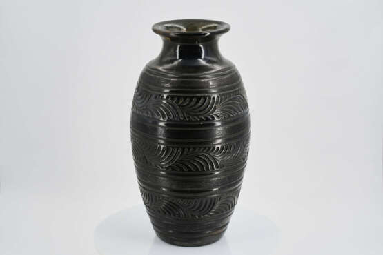 Joseph Mougin. Ceramic vase "Feathers" - photo 3