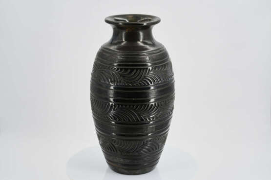Joseph Mougin. Ceramic vase "Feathers" - photo 4