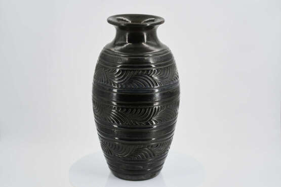 Joseph Mougin. Ceramic vase "Feathers" - photo 5