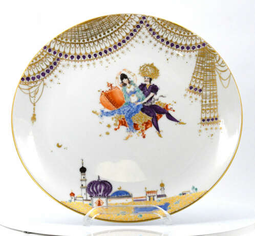 Meissen. Four pieces from a porcelain service "Arabian Nights" - Foto 6