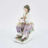 Meissen. Porcelain figurine of a dutch farmer with pipe - Foto 2