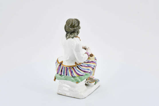 Meissen. Porcelain figurine of a dutch farmer with pipe - Foto 4