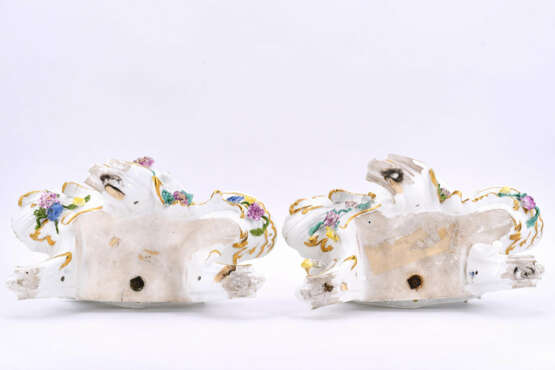 Meissen. Pair of rococo porcelain table decorations - фото 11