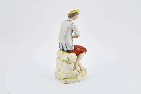 Ludwigsburg. Porcelain figurines of fisherman and fisherwoman - photo 2