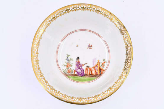 Meissen. Porcelain bowl with chinese scenery - photo 9